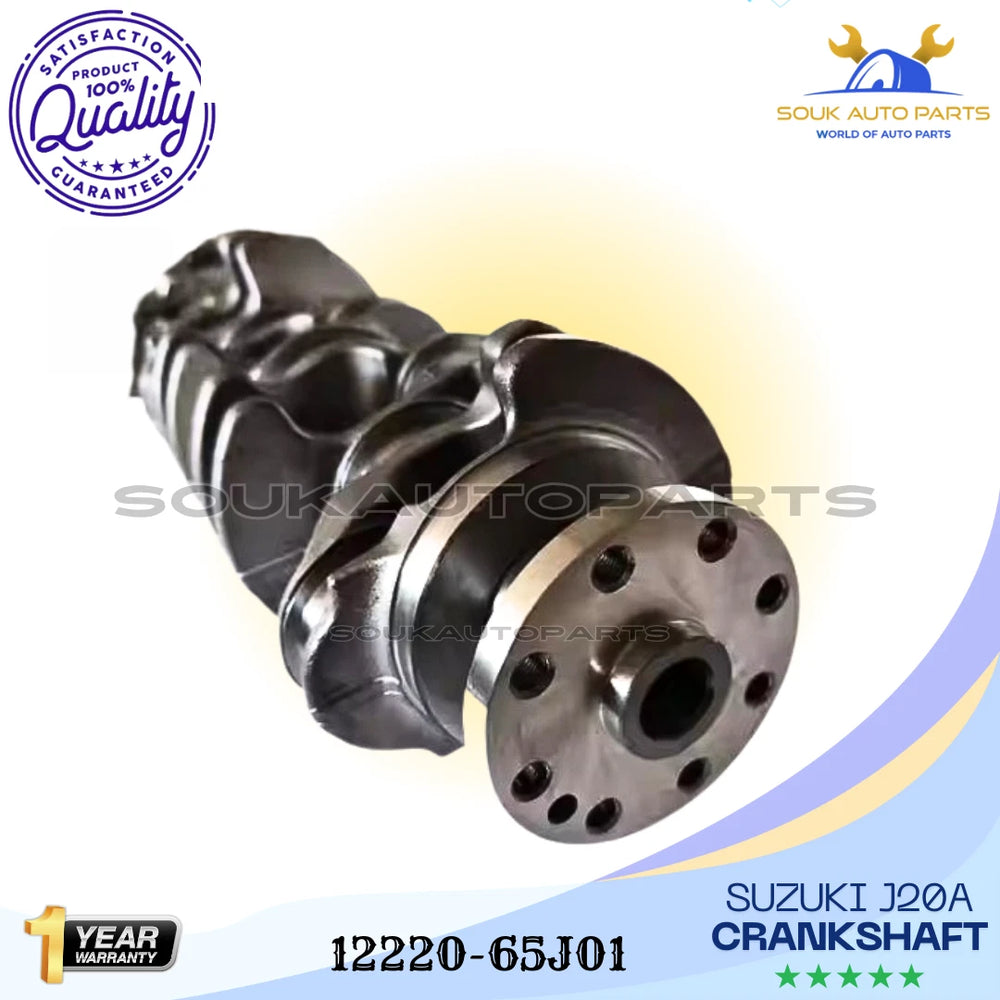 12220-65J01 CRANKSHAFT J20A W,BEARINGS For Suzuki GRAND VITARA SX4 & ESCUDO