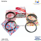 13011-51032 Genuine OEM RING SET, PISTON 1VD-FTV For LAND CRUISER LX450D 4.5Ltr