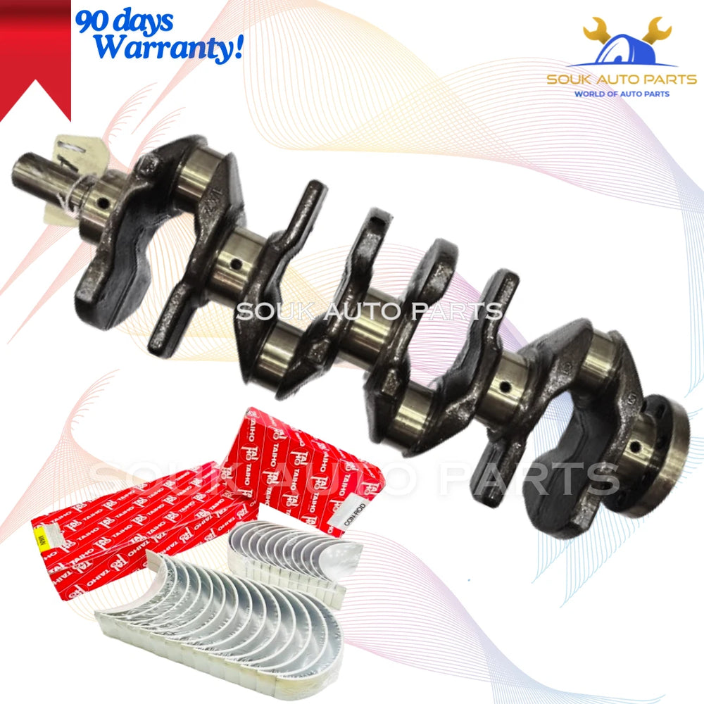 13411-28040 CRANKSHAFT 1AZ-FE & FSE W,BEARINGS For Toyota RAV4 & AVENSIS 2.0Ltr