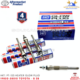 19850-58010 HEATER GLOW PLUG SET TOYOTA B 3B, 24V (4 Pcs Set) FOR DYNA LAND CRUISER COASTER