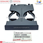 55620-35050 GENUINE Toyota DUAL PULL OUT CUP HOLDER DASH MOUNTED, 5562035050 OEM