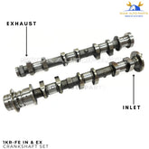 13501-0Q010 & 13502-0Q010 Genuine Toyota 1KR-FE Used OEM CAMSHAFT SET Aygo Yaris