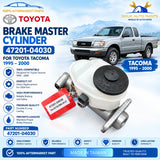 47201-04030 Brake Master Cylinder For Toyota Tacoma 2.7L 3.4L 1995-2000 PETROL