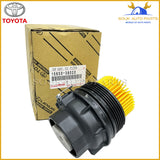 15650-38020 Genuine Toyota OIL FILTER HOUSING CAP ASSY 1565038020 OEM