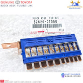 82620-07050 Genuine Toyota BLOCK ASSY, FUSIBLE LINK 82620-07050 OEM AVALON CAMRY