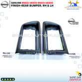 85832-VB300 85833-VB300 Genuine Nissan FINISH-REAR BUMPER, RH & LH