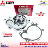ME995072 PUMP ASSY, WATER FOR MITSUBISHI FUSO CANTER