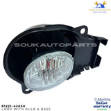 81221-42050 FOG LAMP ASSEMBLY LH With BULB & BASE For Toyota