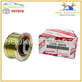 27415-30010 Genuine Toyota PULLEY, ALTERNATOR W/CLUTCH 2741530010 OEM