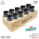 90915-YZZD2 Genuine Toyota OIL FILTER x 10 PCS For Lexus IS300 GS300 SC300