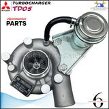 49178-02350 TURBOCHARGER TD05 For Mitsubishi Fuso Canter FE5 FE6 3.9 D 4D34
