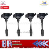90919-C2010 OEM DENSO Ignition Coil SET OF 4 For Toyota Avalon Camry RAV4