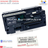 84660-36050 Genuine Toyota SWITCH ASSY, COOLER 8466036050 OEM COASTER