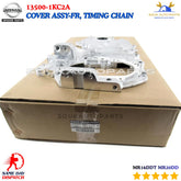 13500-1KC2A Genuine Nissan COVER ASSY-FR, TIMING CHAIN MR16DDT MR20DD