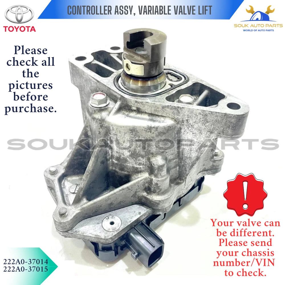 222A0-37014 Genuine Toyota CONTROLLER, CONTINUOUSLY VARIABLE VALVE LIFT OEM COROLLA