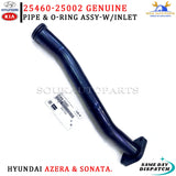 25460-25002 Genuine Hyundai Kia PIPE & O-RING ASSY-W/INLET 2546025002 OEM AZERA