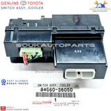 84660-36050 Genuine Toyota SWITCH ASSY, COOLER 8466036050 OEM COASTER