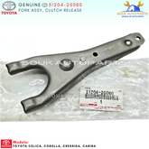31204-20080 Genuine Toyota FORK ASSY, CLUTCH RELEASE 3120420080 OEM For Corolla Celica Cressida