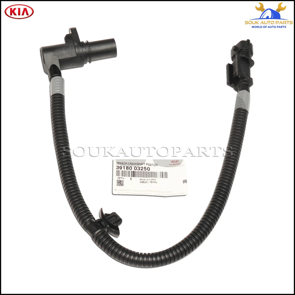 39180-03250 Genuine Hyundai SENSOR-CRANKSHAFT POSITION 3918003250 OEM I20 I30
