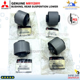 MR112891 Genuine Mitsubishi 4Pcs BUSHING, REAR SUSPENTION LOWER OEM