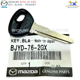 BJYD-76-2GX Genuine Mazda KEY, BLANK - PRIMARY For MAZDA B22/B25/26/2900 Premacy