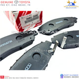 04465-26440 Genuine Toyota PAD KIT DISC BRAKE 0446526440 OEM HIACE