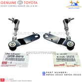 48906-35010 48906-35020 Genuine Toyota RR HEIGHT CONTROL SENSOR LINK LH & RH SET