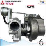 49178-02350 TURBOCHARGER TD05 For Mitsubishi Fuso Canter FE5 FE6 3.9 D 4D34