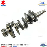 CRANKSHAFT, CON ROD & BEARING SET F6A For Suzuki Carry DA51T DB51T DC51T DB52T