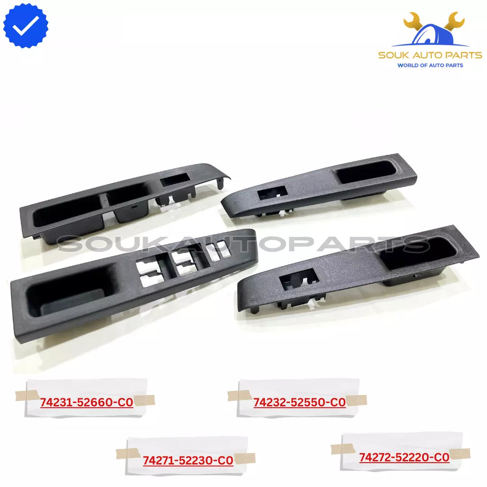 Toyota Front & Rear Door Armrest Base Panels