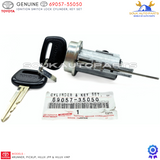 69057-35050 Genuine IGNITION SWITCH LOCK CYLINDER, KEY SET Toyota 4Runner Pickup Hilux JPP/VWP