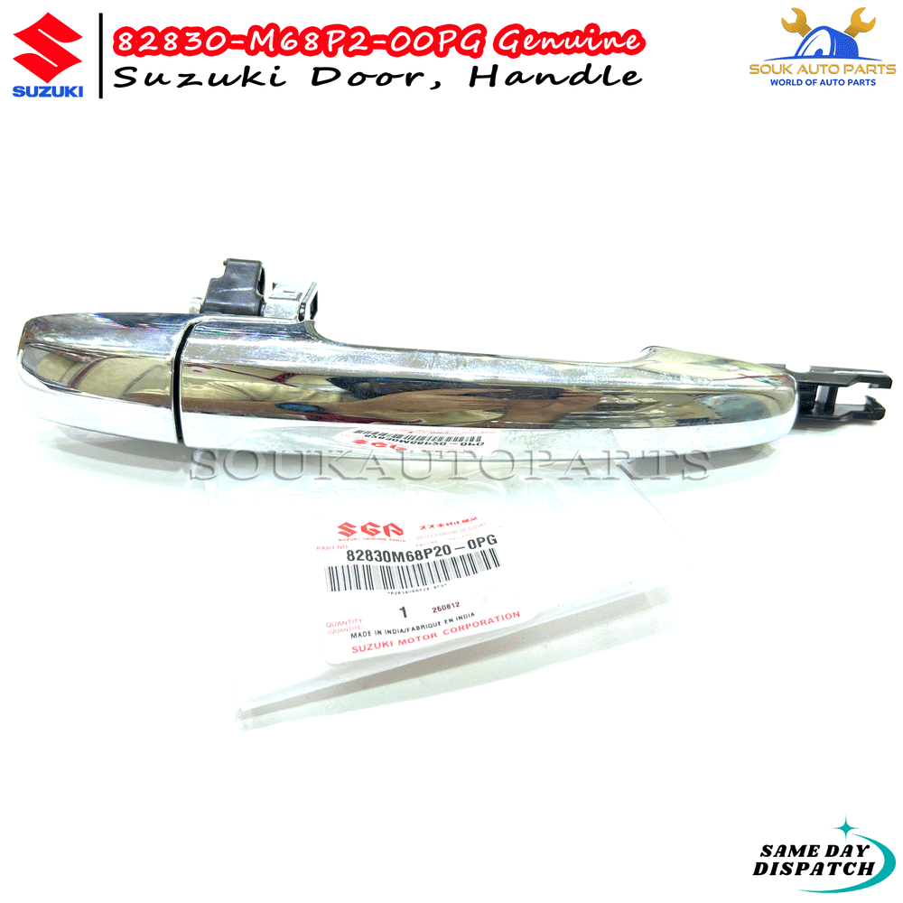 82830-M68P2-00PG Genuine Suzuki HANDLE, DOOR A1K310/412 82830M68P200PG OEM