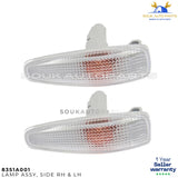 8351A001 2x Turn Signal Side Fender Marker Light For Mitsubishi Lancer Outlander
