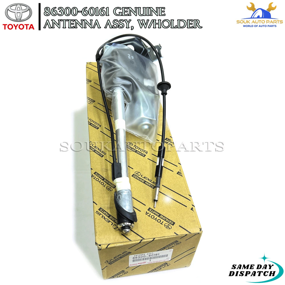 86300-60161 Genuine Toyota ANTENNA ASSY, W/HOLDER For LAND CRUISER Lexus LX470