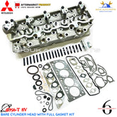 Bare Cylinder Head With Full Gasket kit 4D56-T 8V For Mitsubishi PAJERO L200