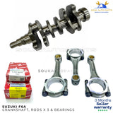 CRANKSHAFT, CON ROD & BEARING SET F6A For Suzuki Carry DA51T DB51T DC51T DB52T