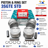 PISTON & RING SET 3SGTE STD TURBOCHARGED For Toyota MR2 CALDINA 2Ltr 1990-1995