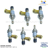 Genuine Lexus IS350 GS350 GS450h Fuel Injectors Set of 6 23250-31030 OEM USED