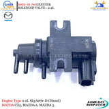 Genuine Mazda SH02-18-741 Solenoid Valve - 2.2L SkyActiv Diesel CX-5/6/3 2012-21