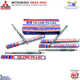 ME240253 HEATER GLOW PLUG SET MITSUBISHI 4M50 4M51 FOR CANTER ROSA 4.9 & 5.2 LTR