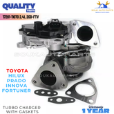 17201-11070 TURBO CHARGER 2GD-FTV For Toyota HILUX PRADO INNOVA FORTUNER 2.4Ltr