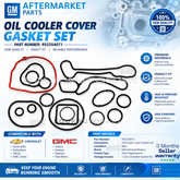 55354071 Oil Cooler Housing Cover Gasket Cruze Sonic Astra 1.8L GM Engine F18D4
