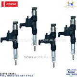 23670-E9264 Genuine Denso Fuel Injector Set 4 Pcs 295050-1050 Fits Hino Ranger 9729505-076