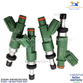 4 x Fuel Injector Set 23209-09190 23250-0C050 Toyota Hiace 2.0L 2.7L 1TR 2TR