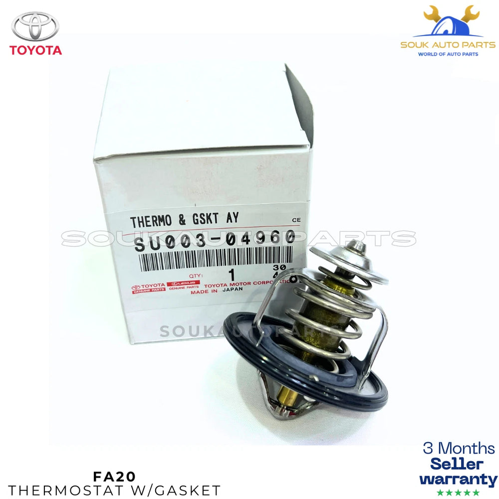 SU003-04960 Genuine Toyota THERMOSTAT & GASKET FA20 Toyota GT86