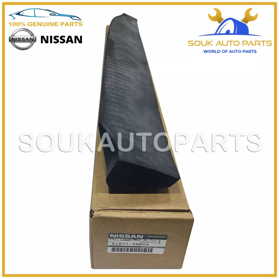 82877-9NB0A Genuine Nissan MOULDING LOWER-REAR DOOR, LH 828779NB0A OEM