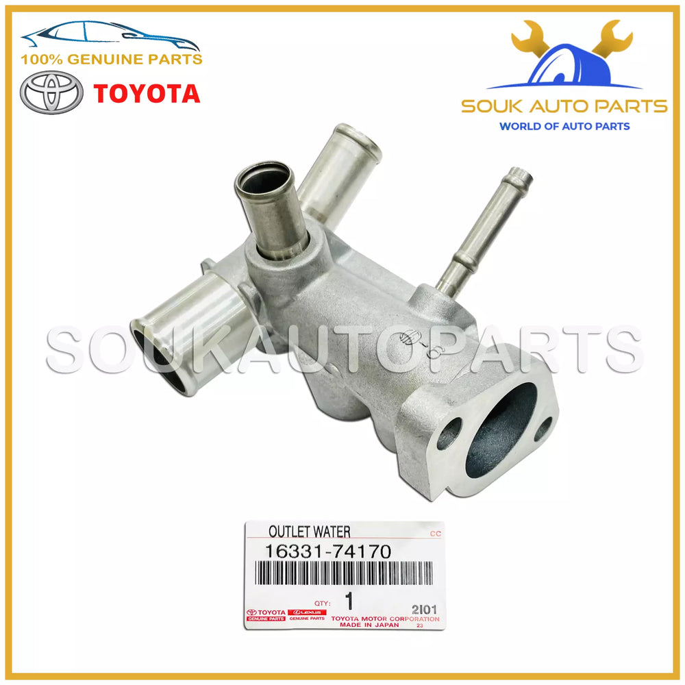 Shop Toyota Genuine Outlet Water Pipe in UAE