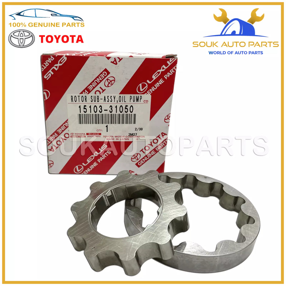 15103-31050 Genuine Toyota OIL PUMP ROTOR SET 1510331050 1GR 2GR