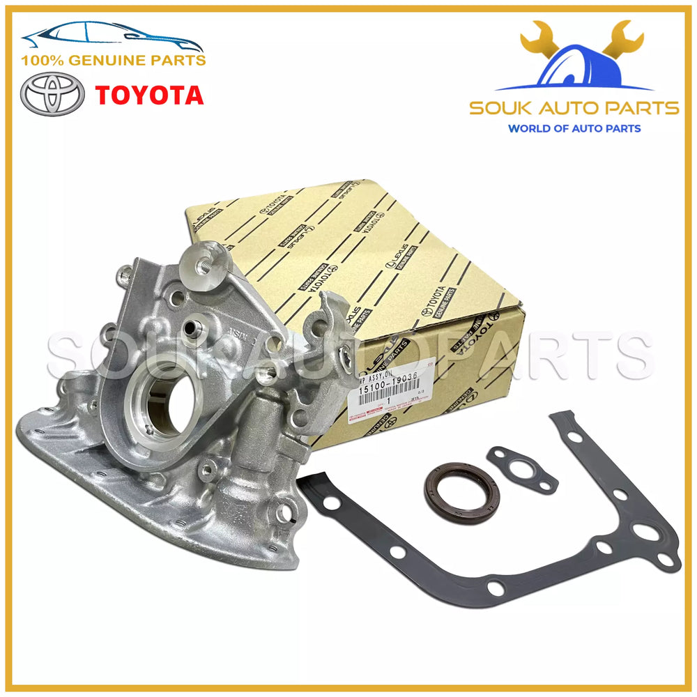 15100-19036 Genuine Toyota OIL PUMP ASSY 4AGE 4AGE-T 1510019036 OEM