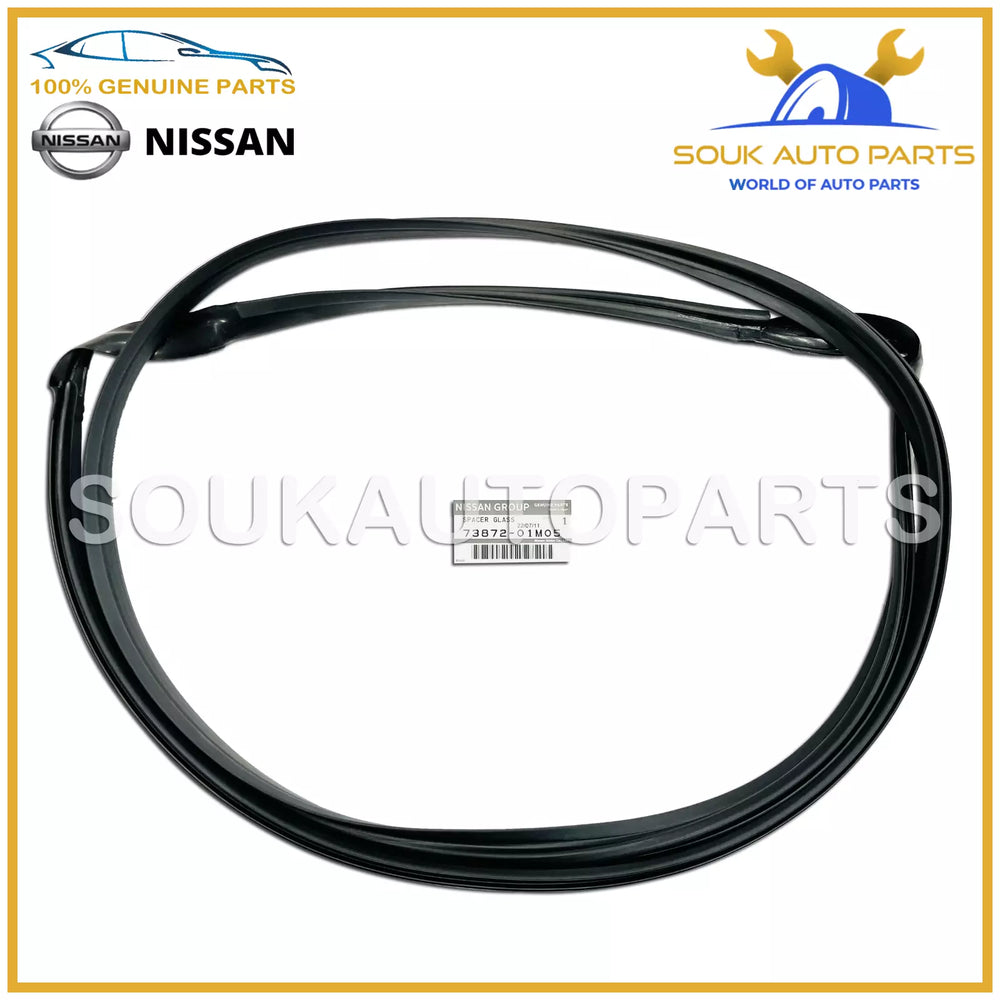 73872-01M05 Genuine Nissan SUNROOF PROTECTOR SEAL WEATHER STRIP GASKET